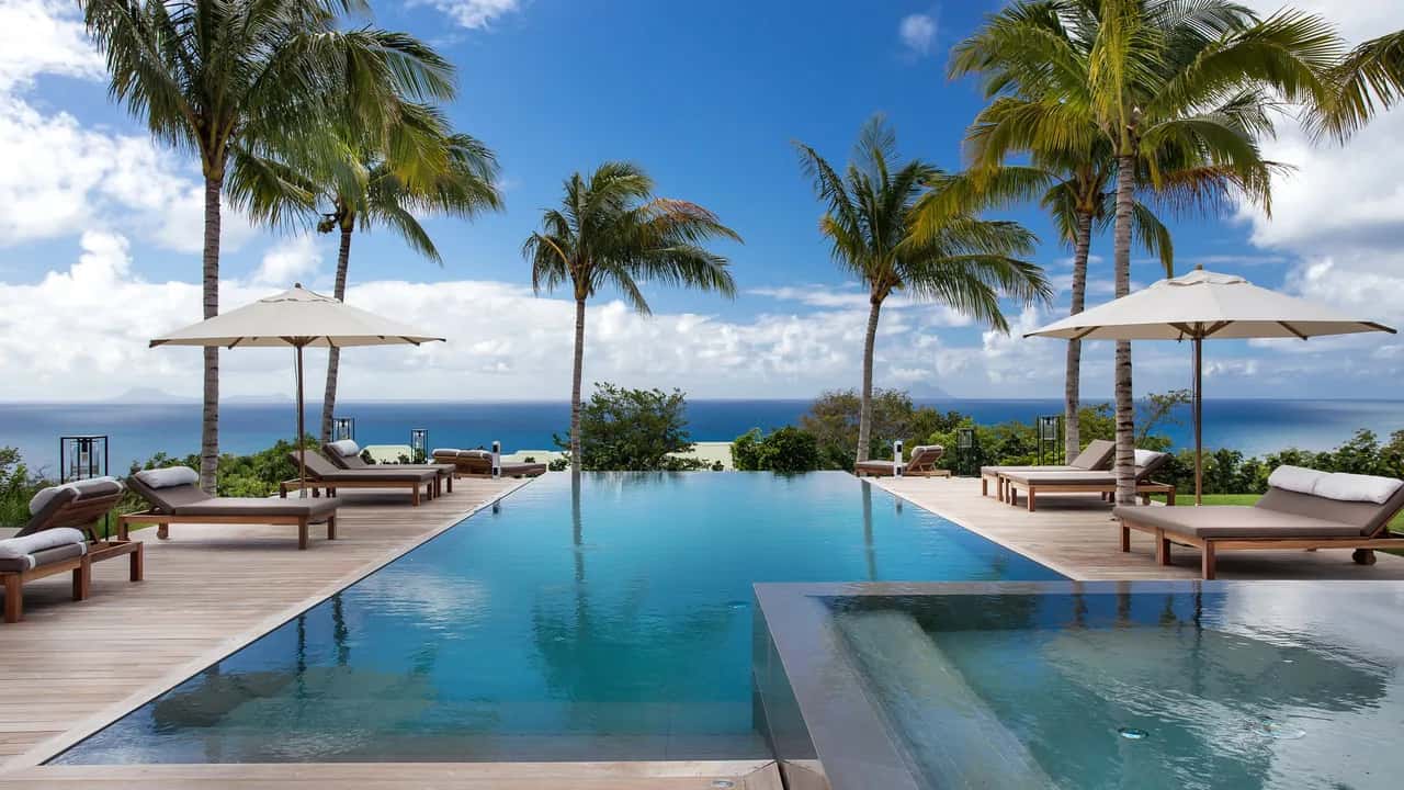 Outstanding Villa In St-barths On A Private Estate
