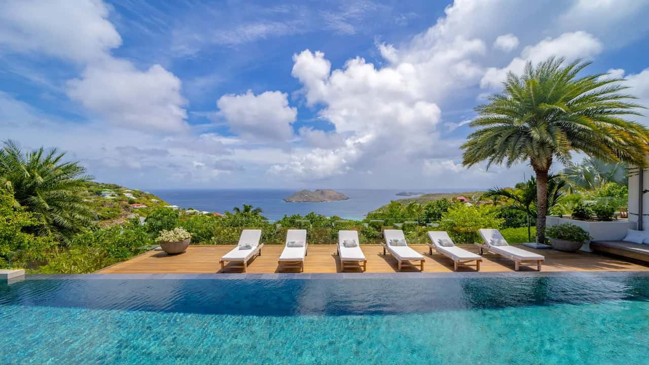 Posh Villa With Spectacular View Over Flamands Bay