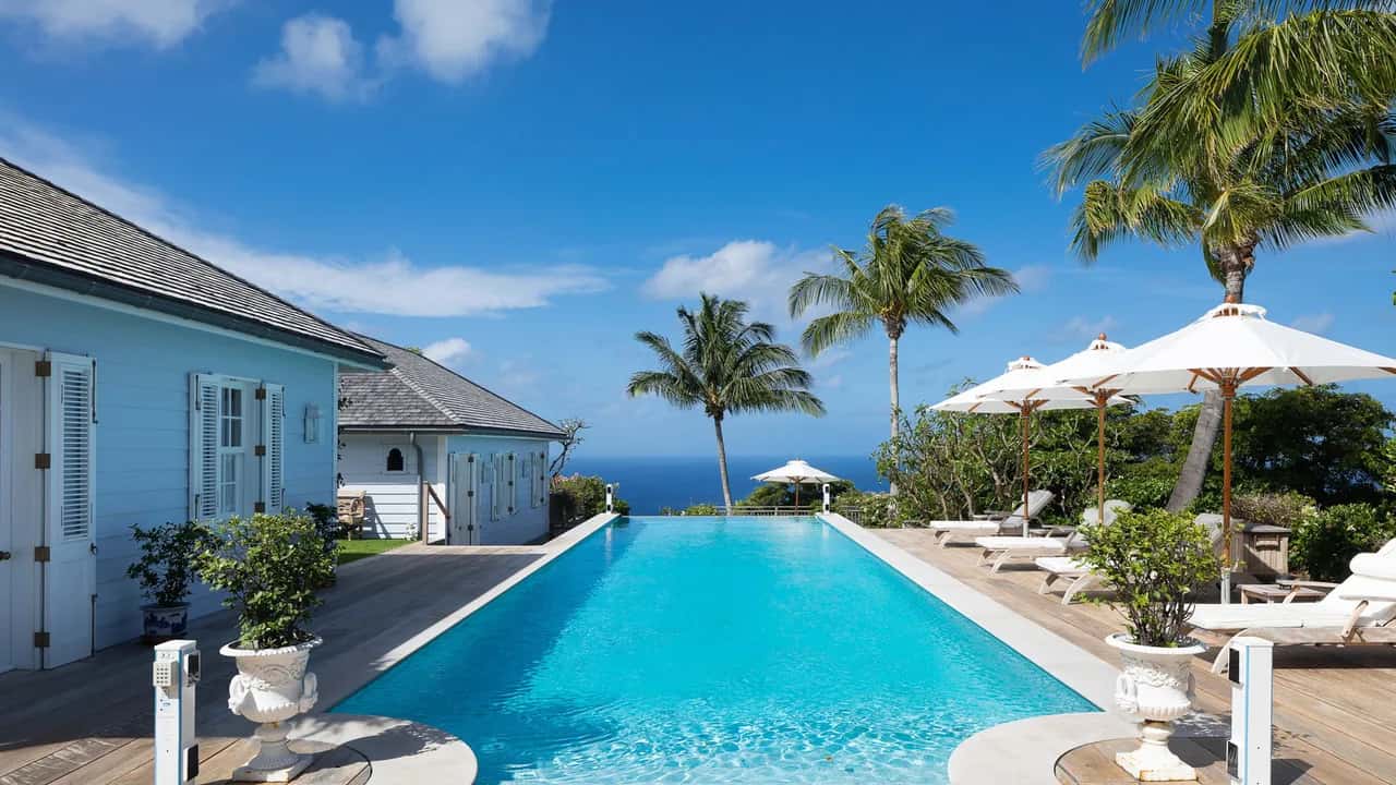 Luxe Colombier Escape With Caribbean Views