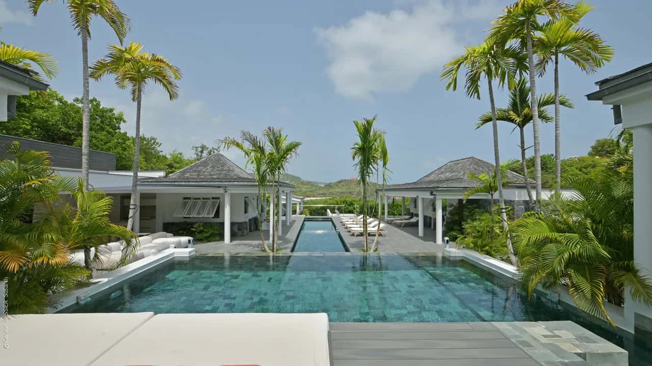 Dual Private Pools Villa in Petit-Cul-de-Sac