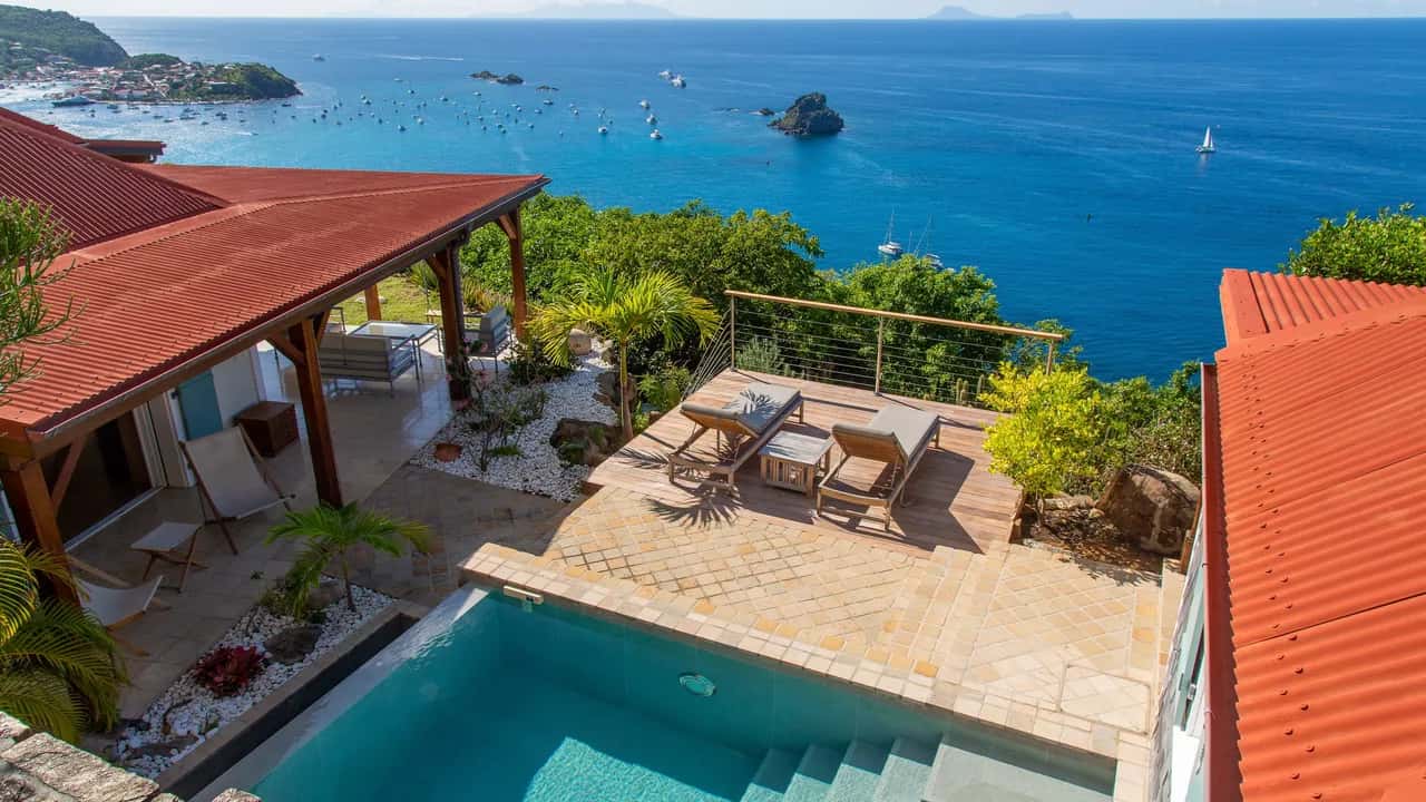 Two-Bedroom Villa with Ocean-View Pool