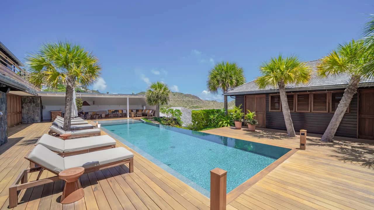 Oceanview Villa with Heated Pool in Toiny