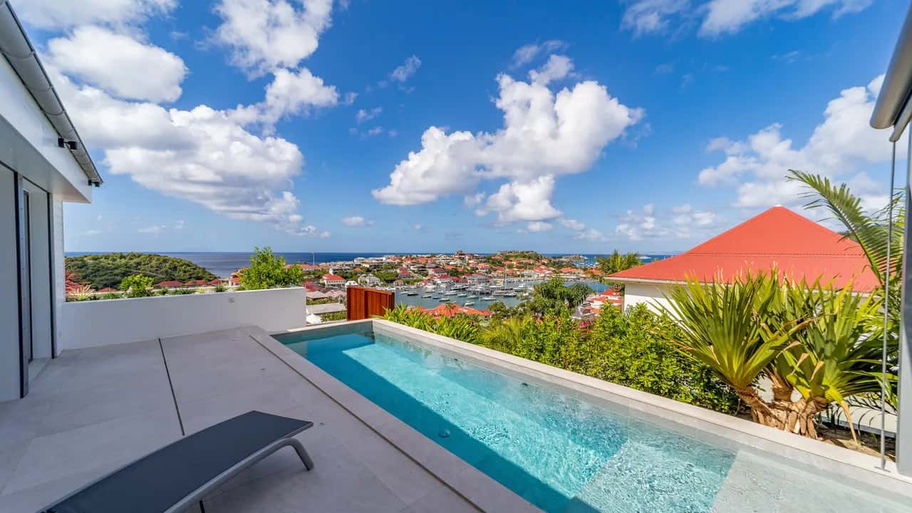Air-Conditioned Retreat Villa in Gustavia