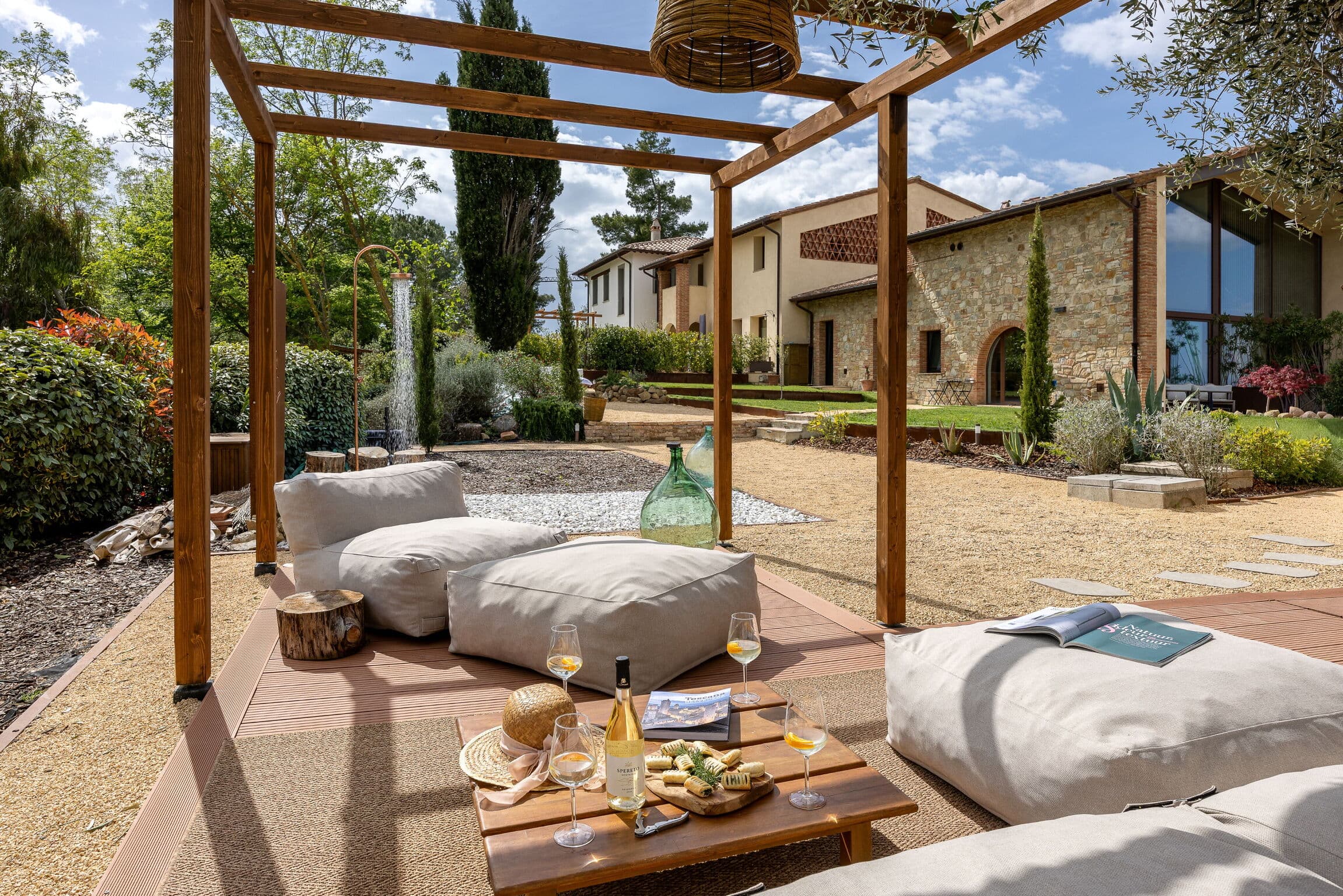 Charmantes Apartment am Pool in Montaione, Foto 5