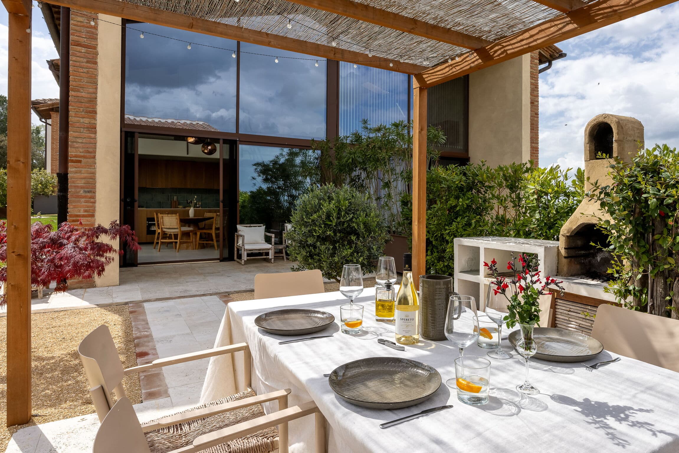 Charmantes Apartment am Pool in Montaione, Foto 4