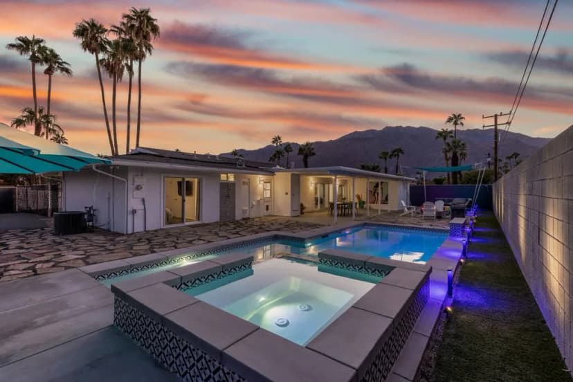 Mid-Century Home with Pool & Spa