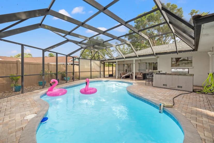 Heated Pool Home | Pet-Friendly | Minutes to Beach