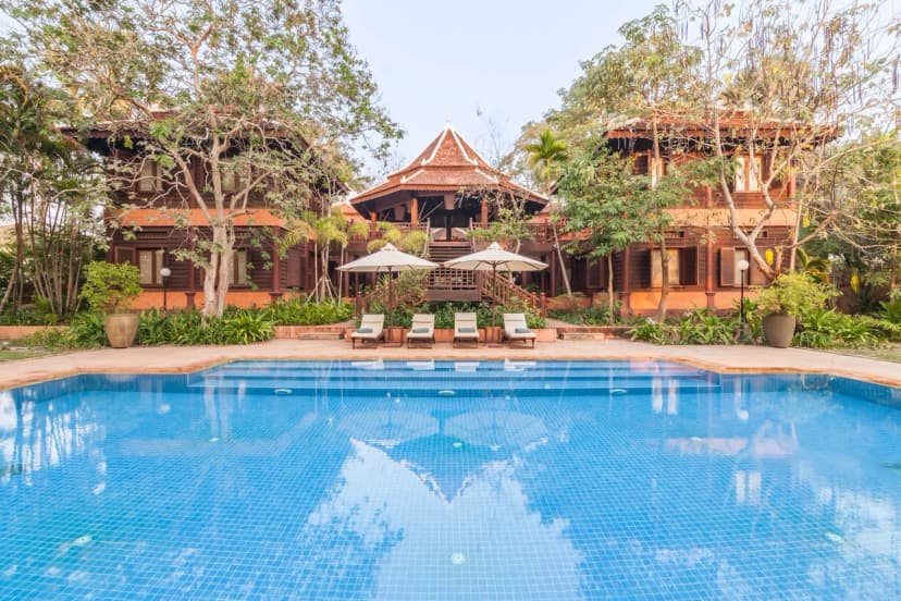 Grande Cambodian Architectural Style Villa
