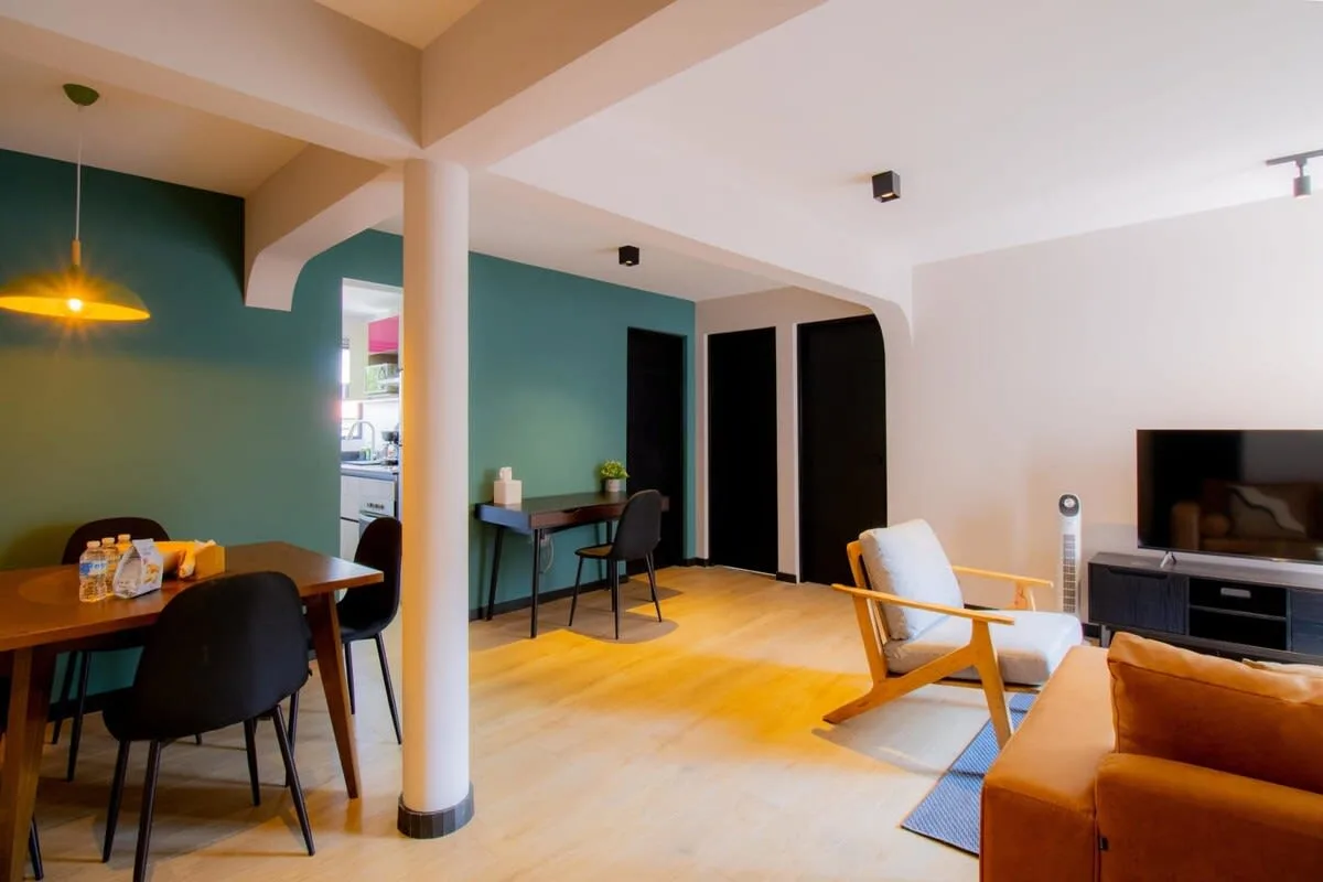 Stylish Rooftop Apartment in Escandón I Sección photo 4