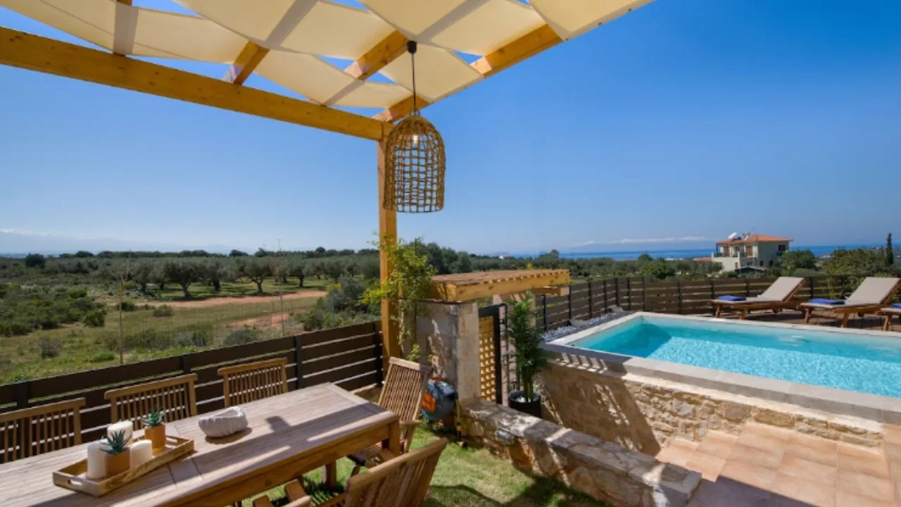 Nachhaltige Traumvilla mit Pool in Chania, Foto 4