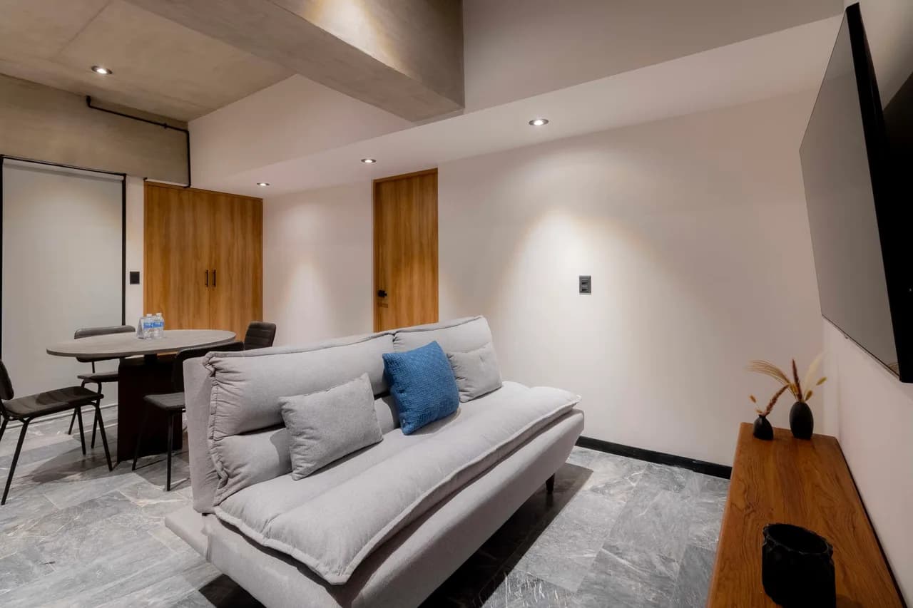 Modern Apartment with Gym in Hipódromo, Mexico City photo 5