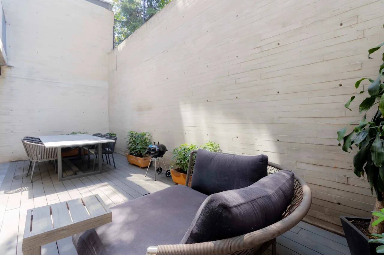 Patio-Connected Apartment in Polanco, Foto 4
