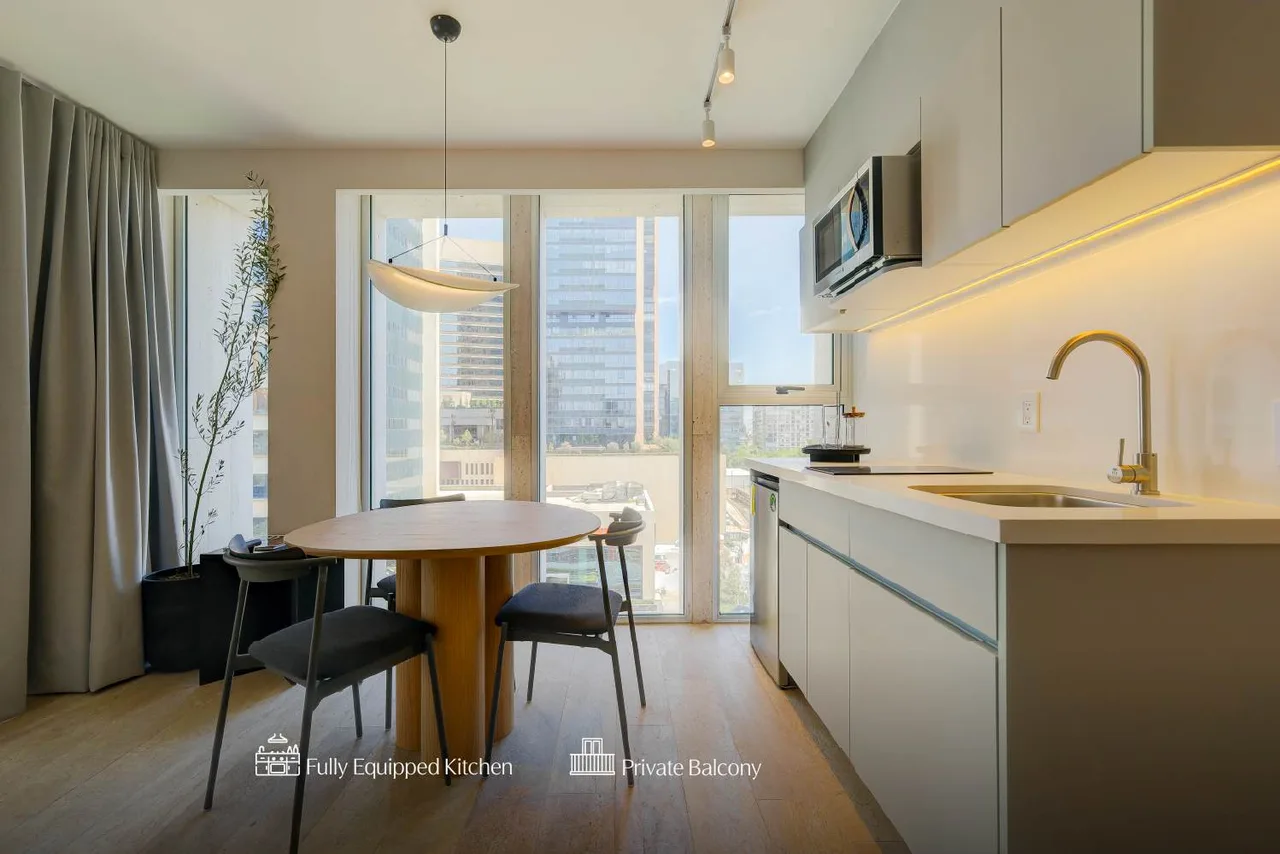 Elegant Balcony Apartment in Polanco, Foto 3