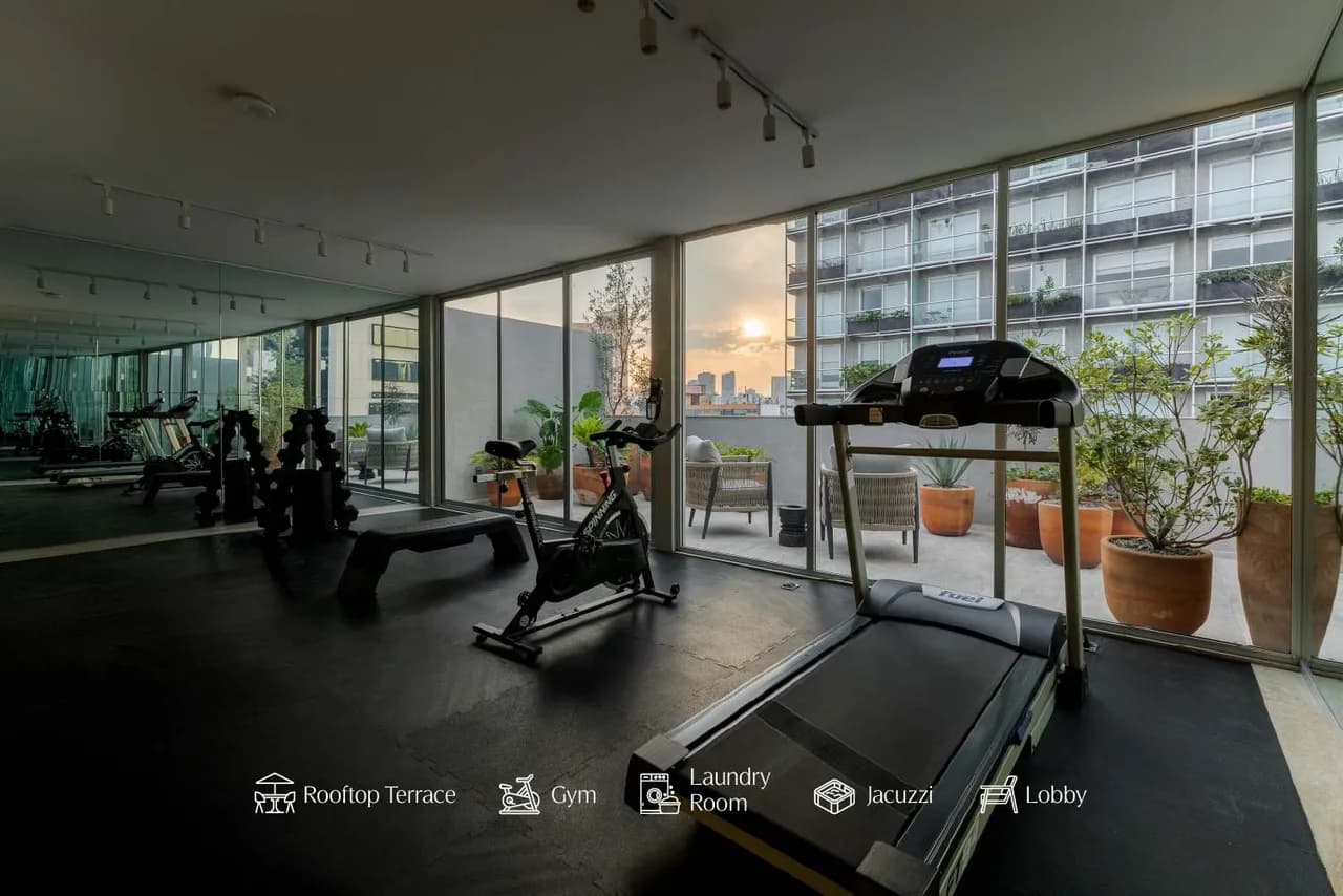 Elegant Balcony Apartment in Polanco, Foto 4