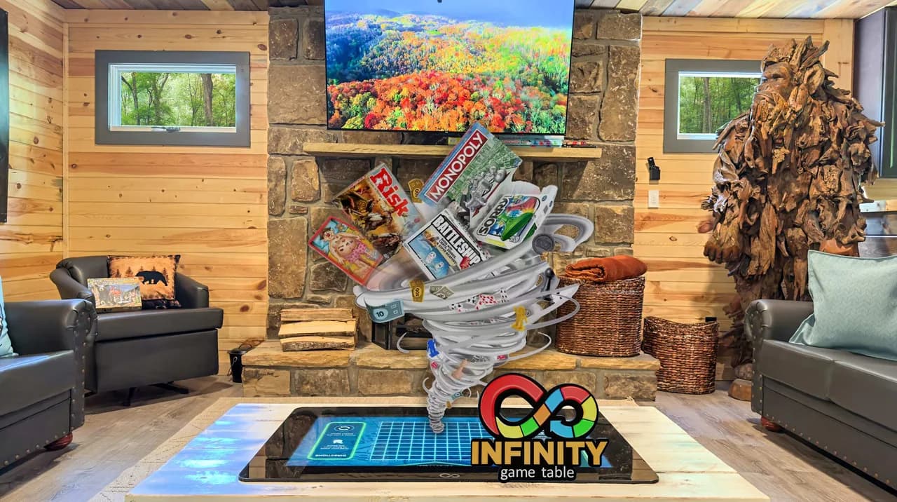 Sasquatch Encounter: Game Rm, Theater, Hot Tub photo 5