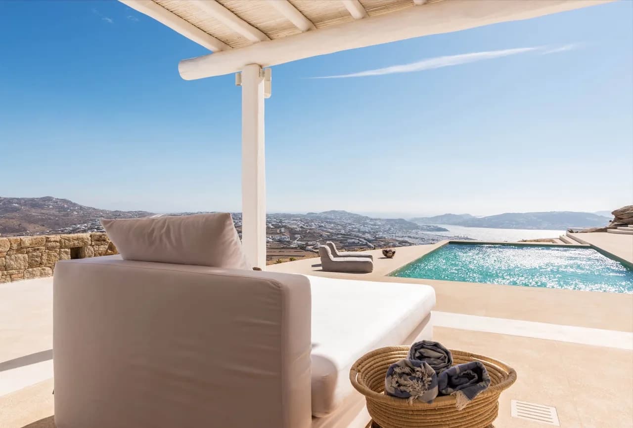 Mykonos Rückzugsort mit 7 Schlafzimmern und Blick auf die Ägäis, Foto 4