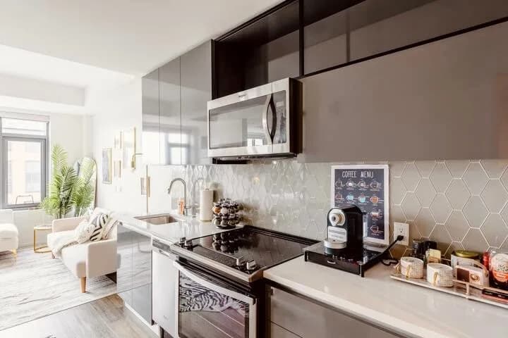 Chic City-View Apartment in South End
