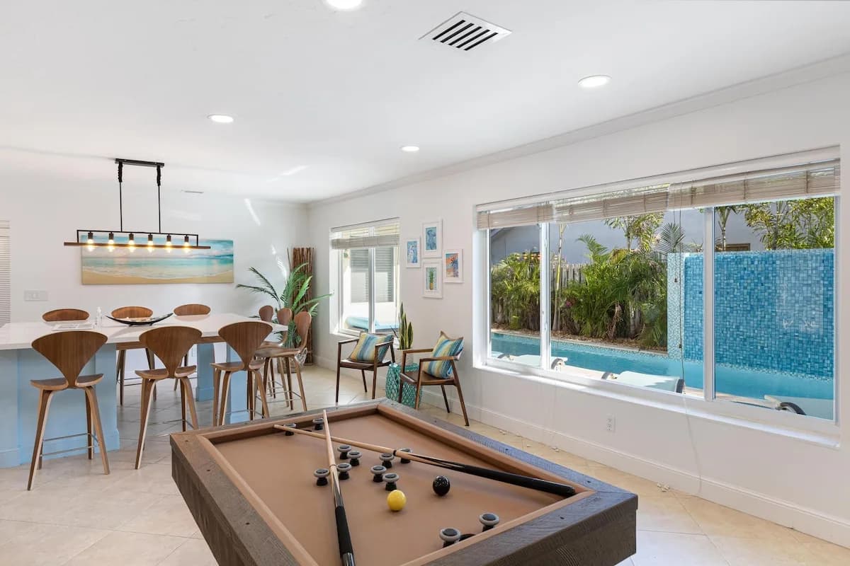 Beachfront House with Waterfall Pool in Fort Lauderdale, Foto 4