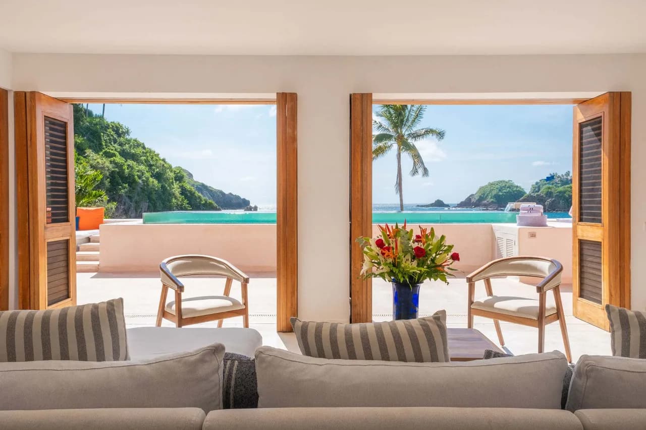 Villa Frente al Mar con Piscina Privada en Costa Careyes, foto 2