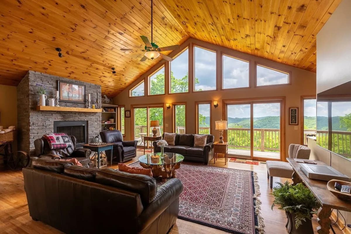 Panorama-View-Haus in Blue Ridge, Foto 3