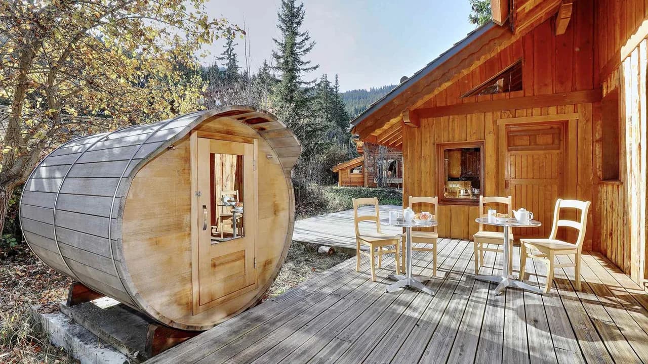 Courchevel Brillante con Sauna y Estilo, foto 2