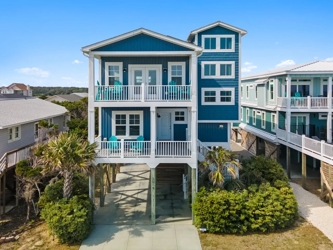 Haus mit Panoramablick auf den Ozean in Oak Island