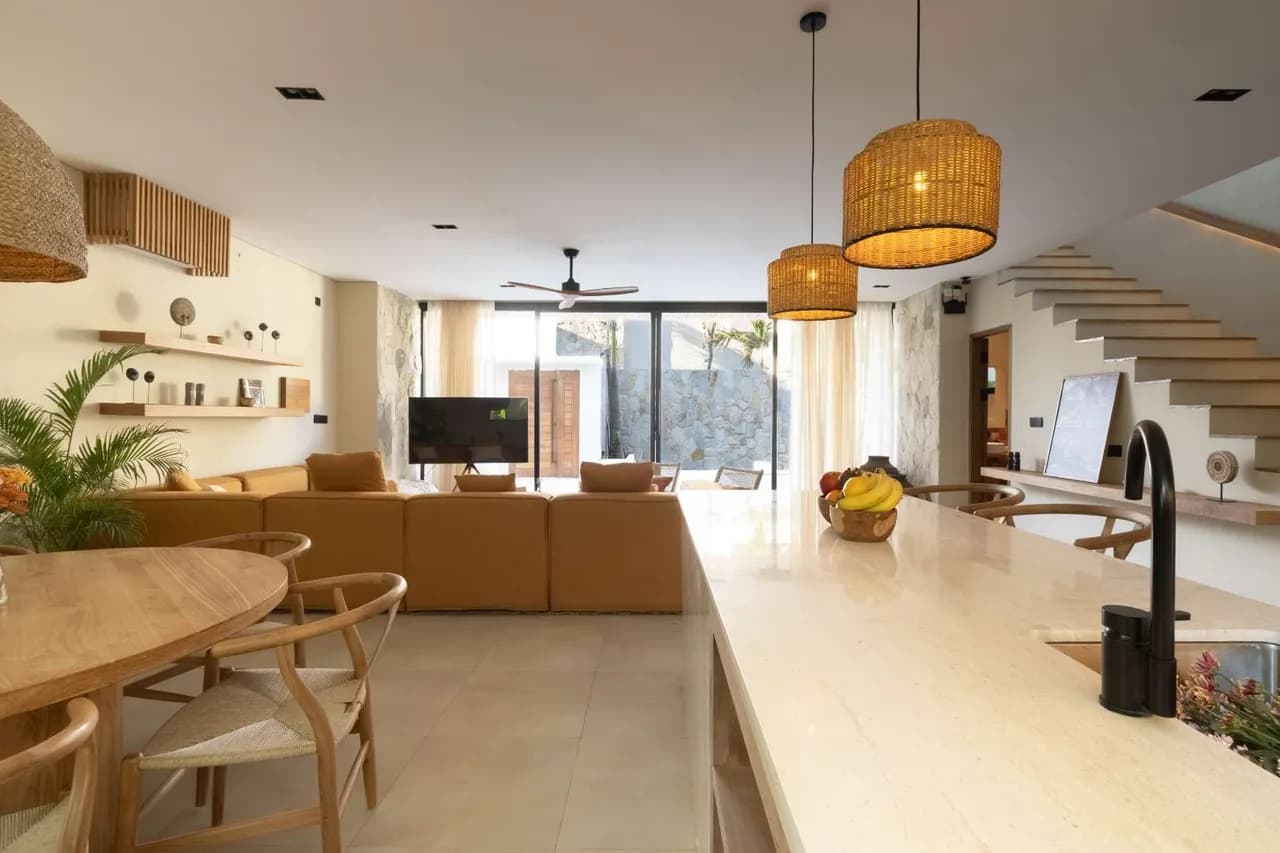Geräumiges Bali-Retreat mit privaten Gärten