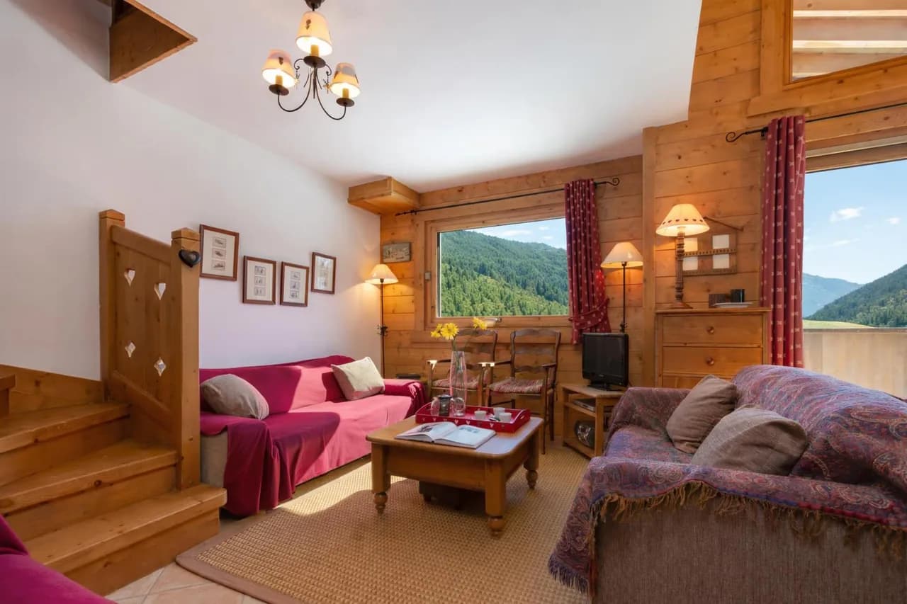 Apt BecD4 Chalet-Stil mit Parkplatz für 8, Foto 3