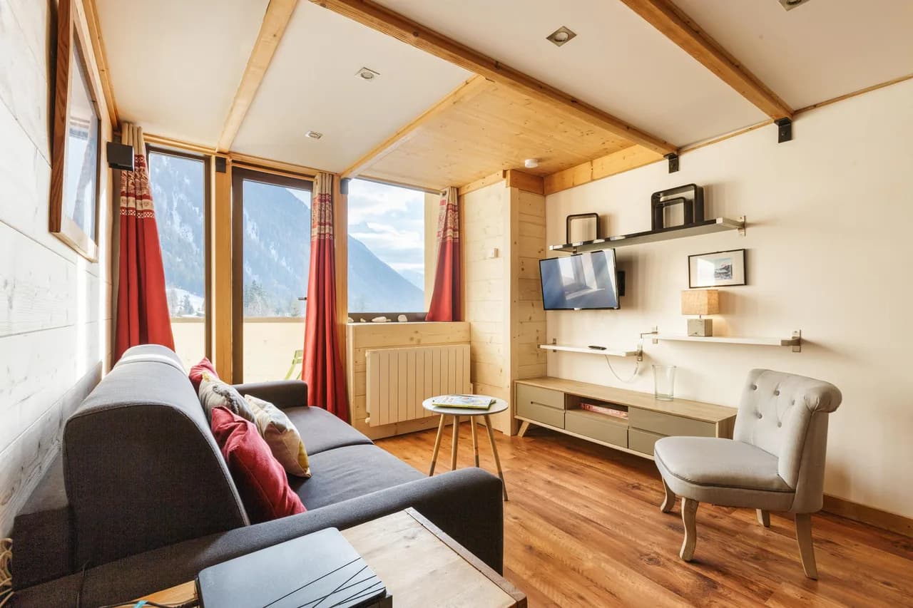 Grand Roc C311 280 m von den Pisten, Mont-Blanc-Blick, Parken & WLAN, Foto 2