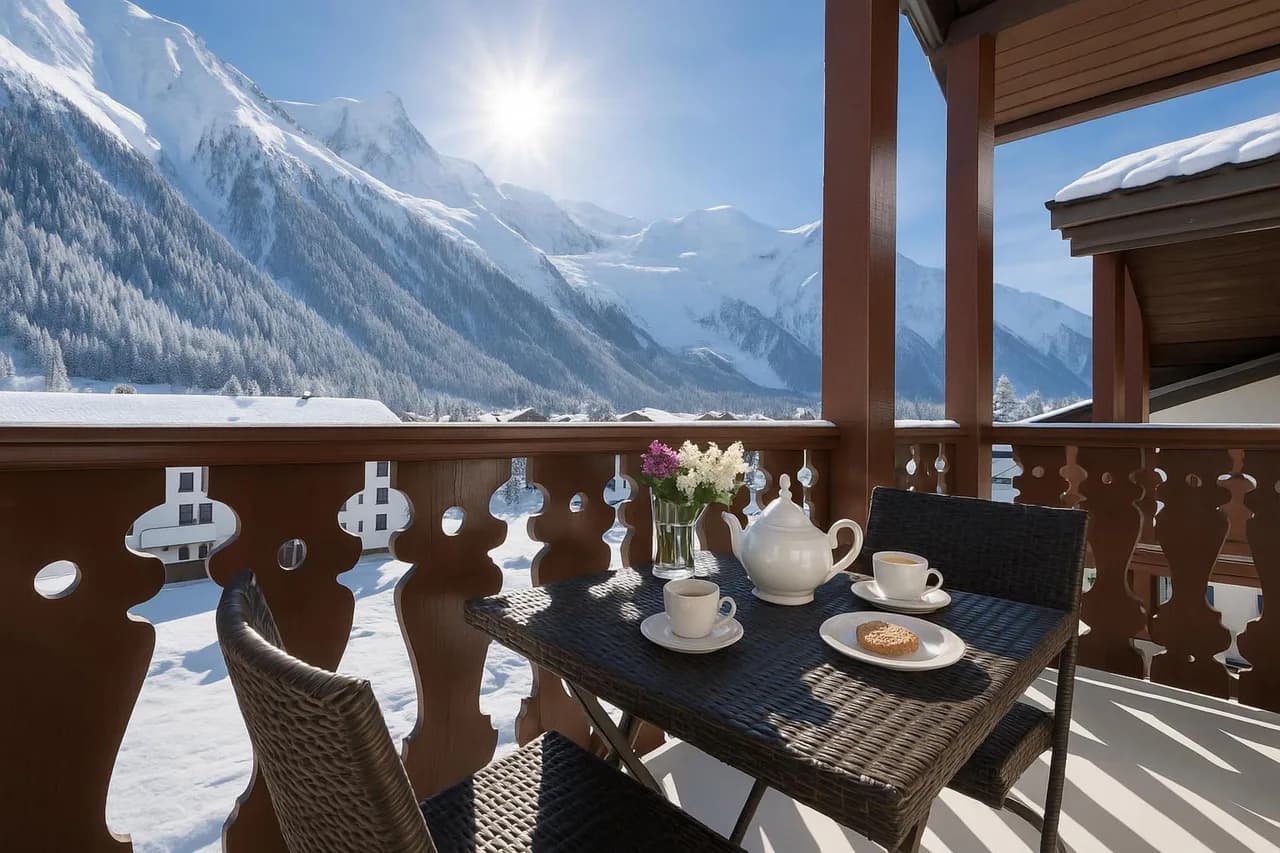 Cham Sud Forclaz504 - 1BR w/ Balcony sleeps 4 photo 2