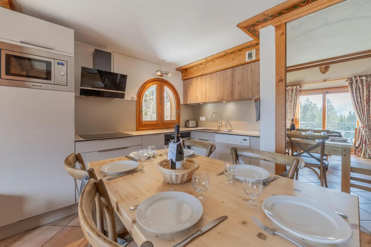 Le Cristal MB18 Mont-Blanc Blick, Pool, Parkplatz & Kostenloses WLAN, Foto 4