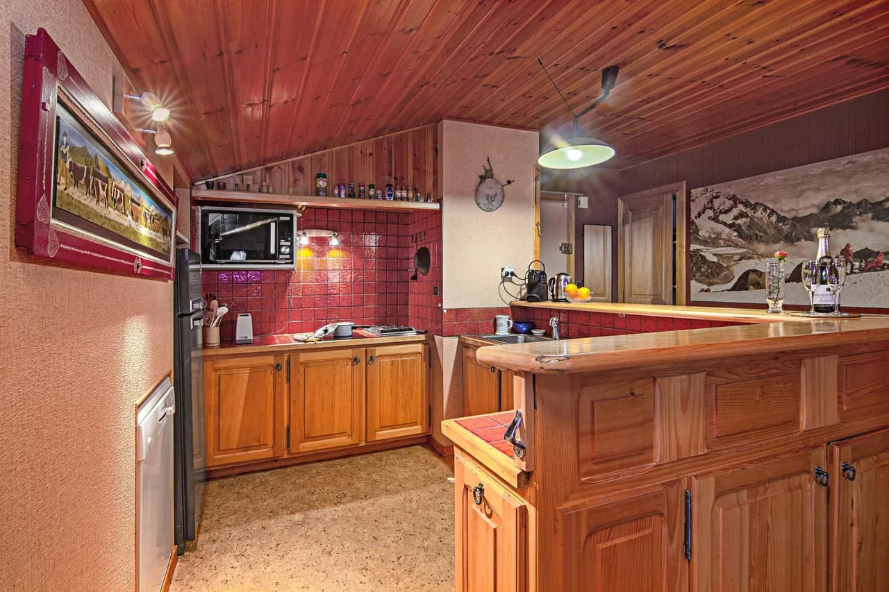 Chalet-Style Apartment with Mont Blanc Views in Argentière, photo 5