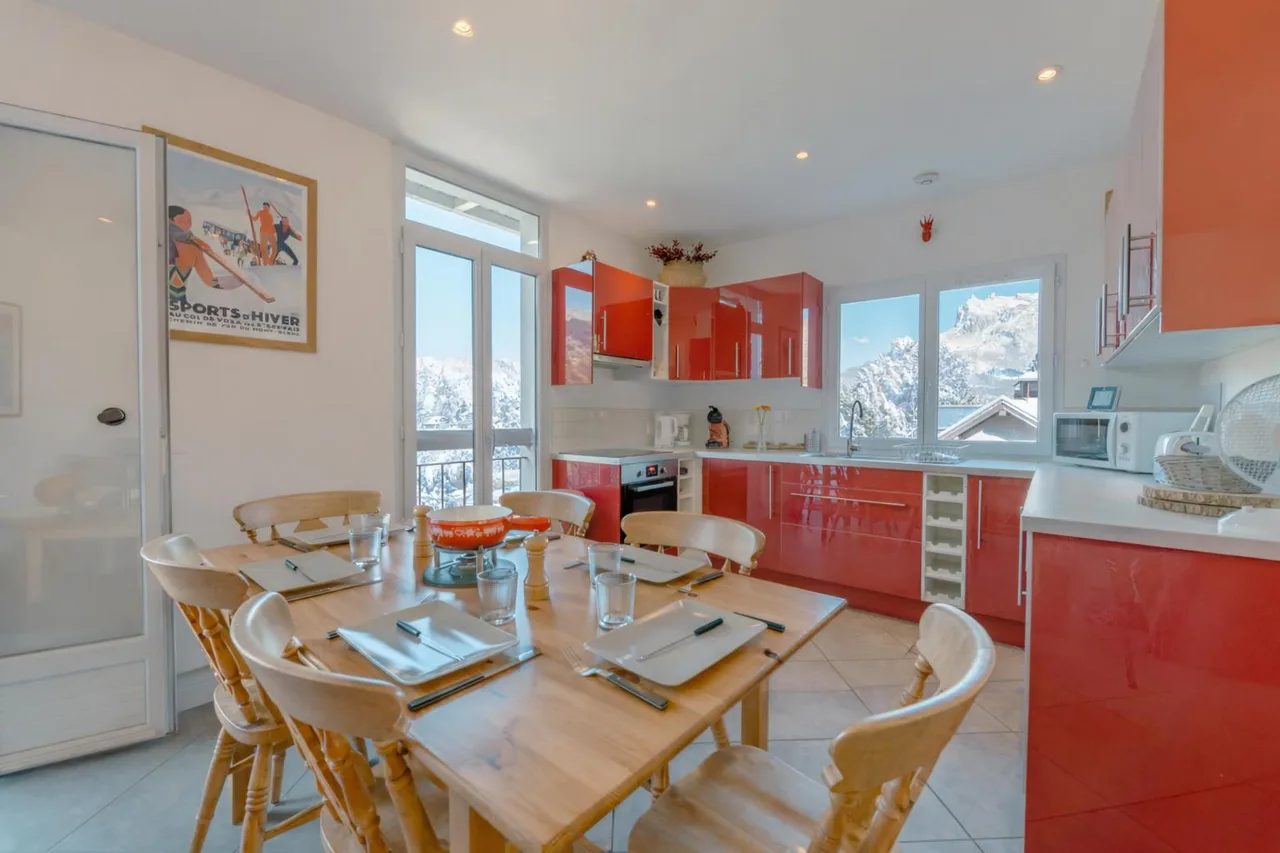 Apt Etchea- St Gervais, cozy family 3BR, parking & balcony photo 3