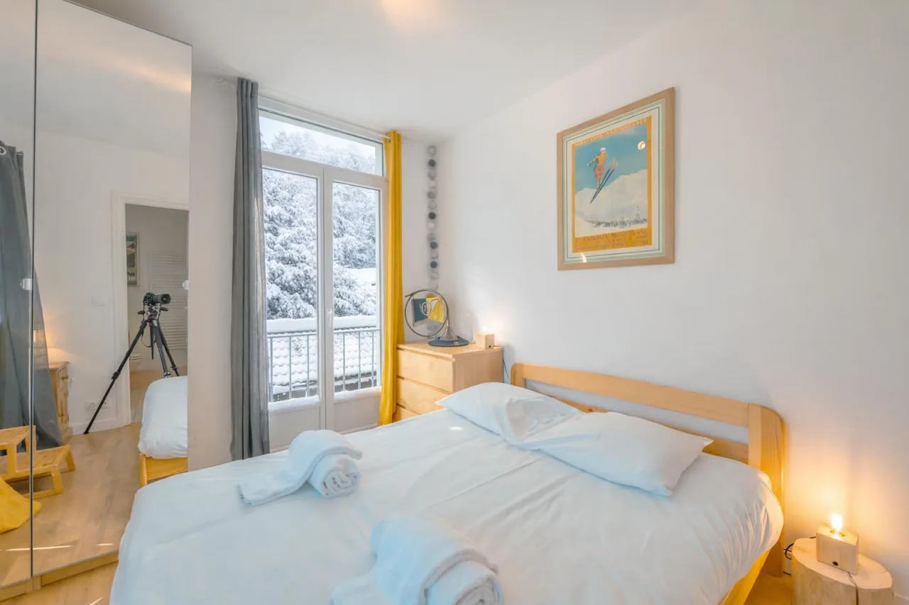 Apt Etchea- St Gervais, cozy family 3BR, parking & balcony photo 4