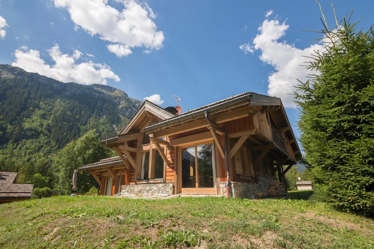 Cozy Garden Fireplace Chalet in Argentière, Chamonix, Foto 2