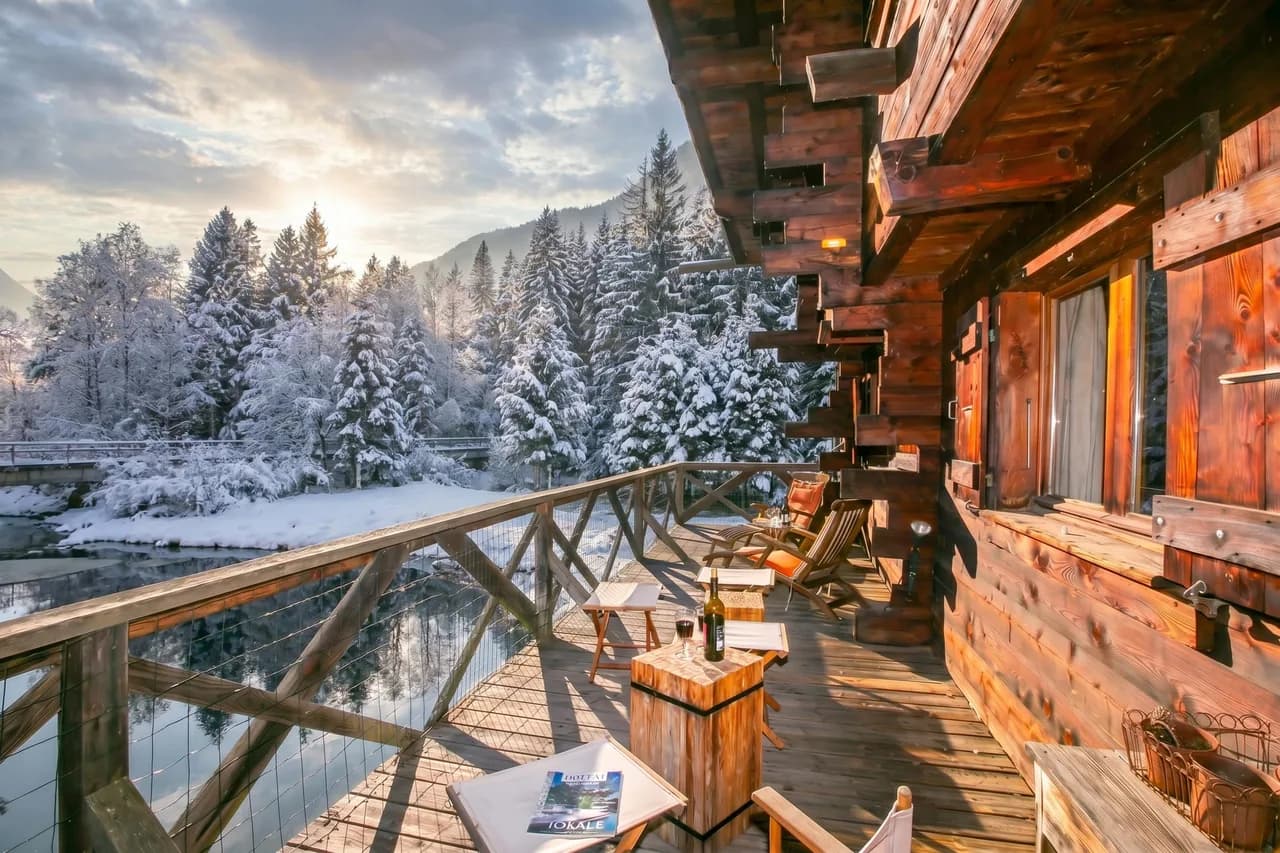 Chalet Tre la Vieux for 14 + Garden photo 2