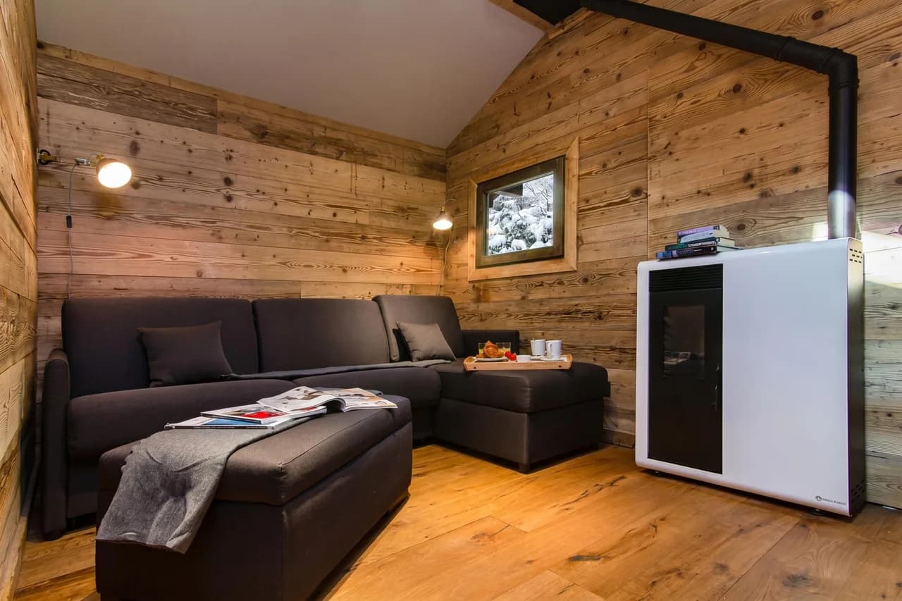 Mazot du Mont-Blanc con Vista, Terraza y Estufa, (Capacidad 4), foto 3