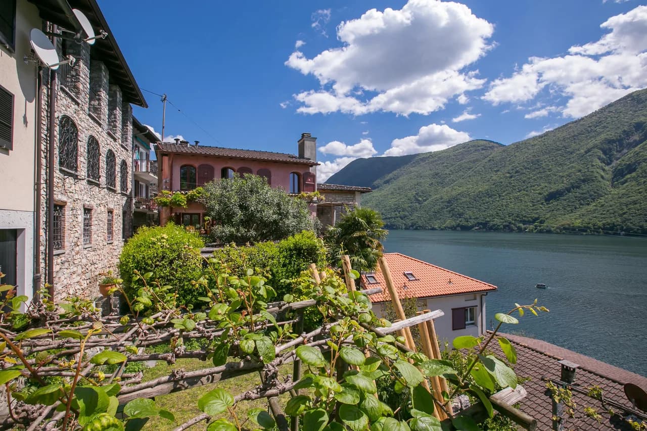 Terraza con Vista al Lago en Gandria, foto 3