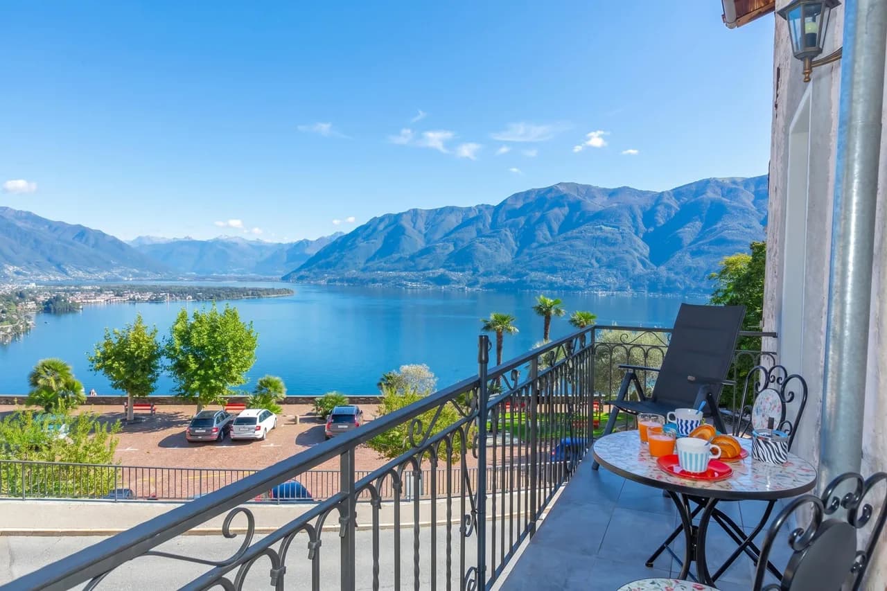 Apartamento con vista al lago - Ronco S/Ascona, foto 2