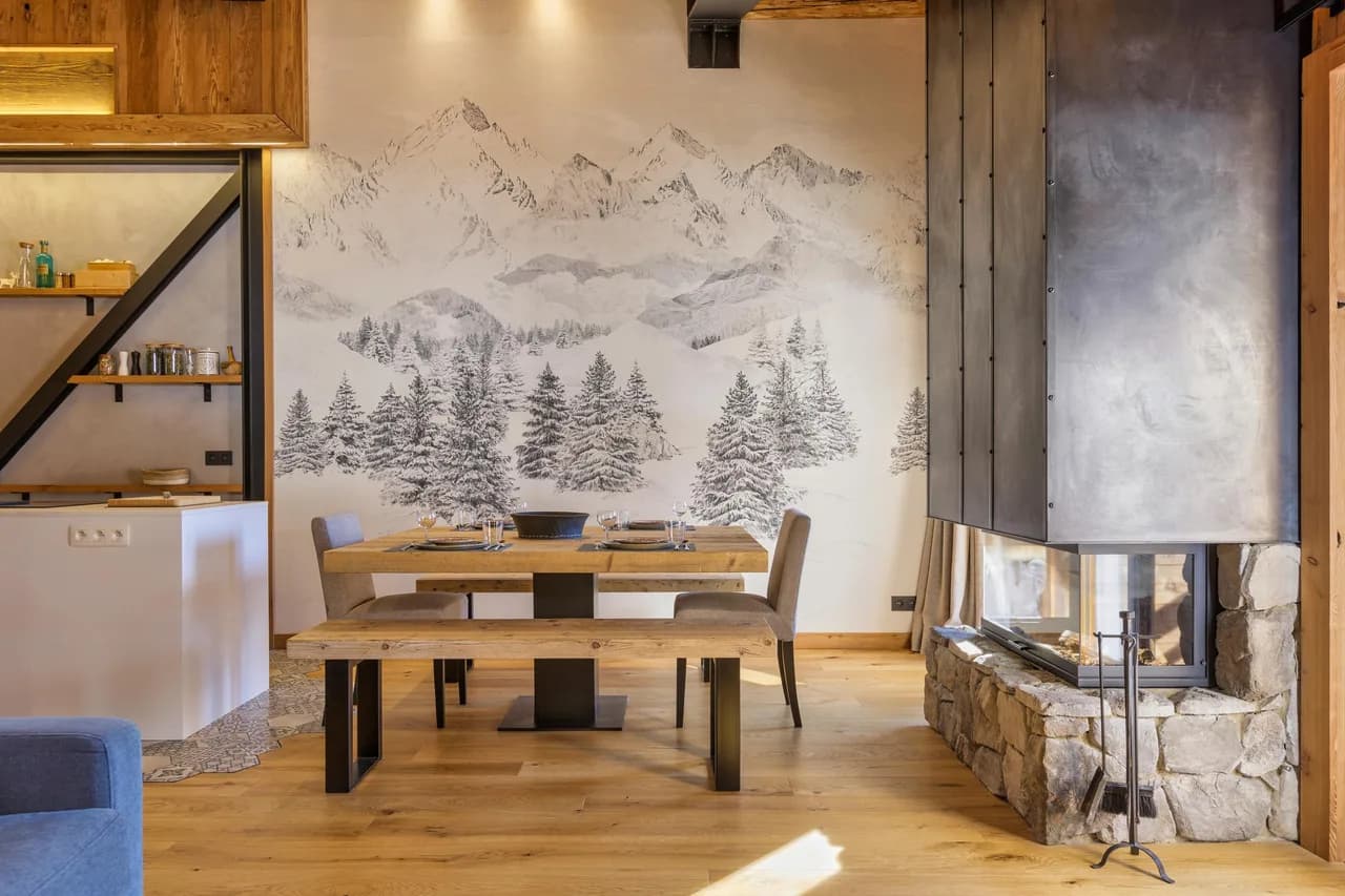Ski-In/Ski-Out Apartment in Le Tour, Argentière, Foto 2