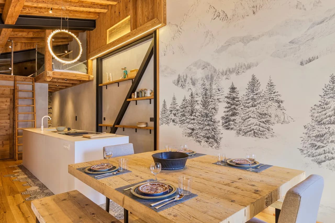 Ski-In/Ski-Out Apartment in Le Tour, Argentière, Foto 4