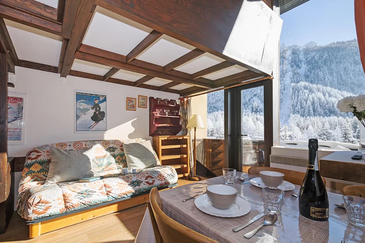 Grand Roc C415 280m von den Pisten, Mont-Blanc-Blick & Parkplatz, Foto 3