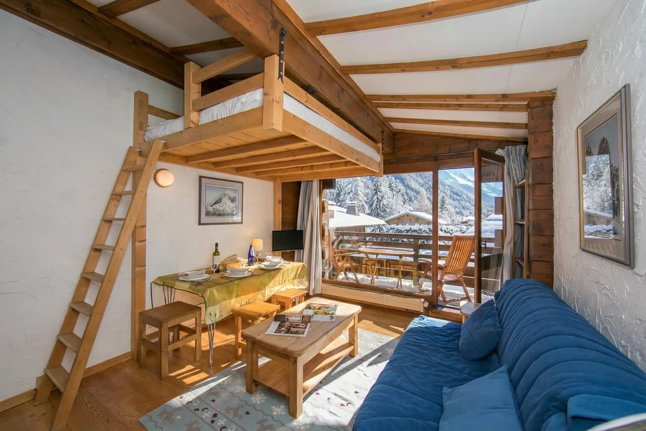 Améthystes D12 Ski In/Ski Out w/Shared Pool in Argentière-Chamonix photo 2