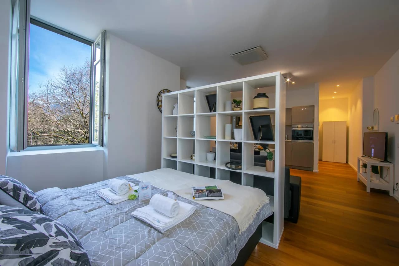 Little Lugano Studio with Balcony Views photo 5