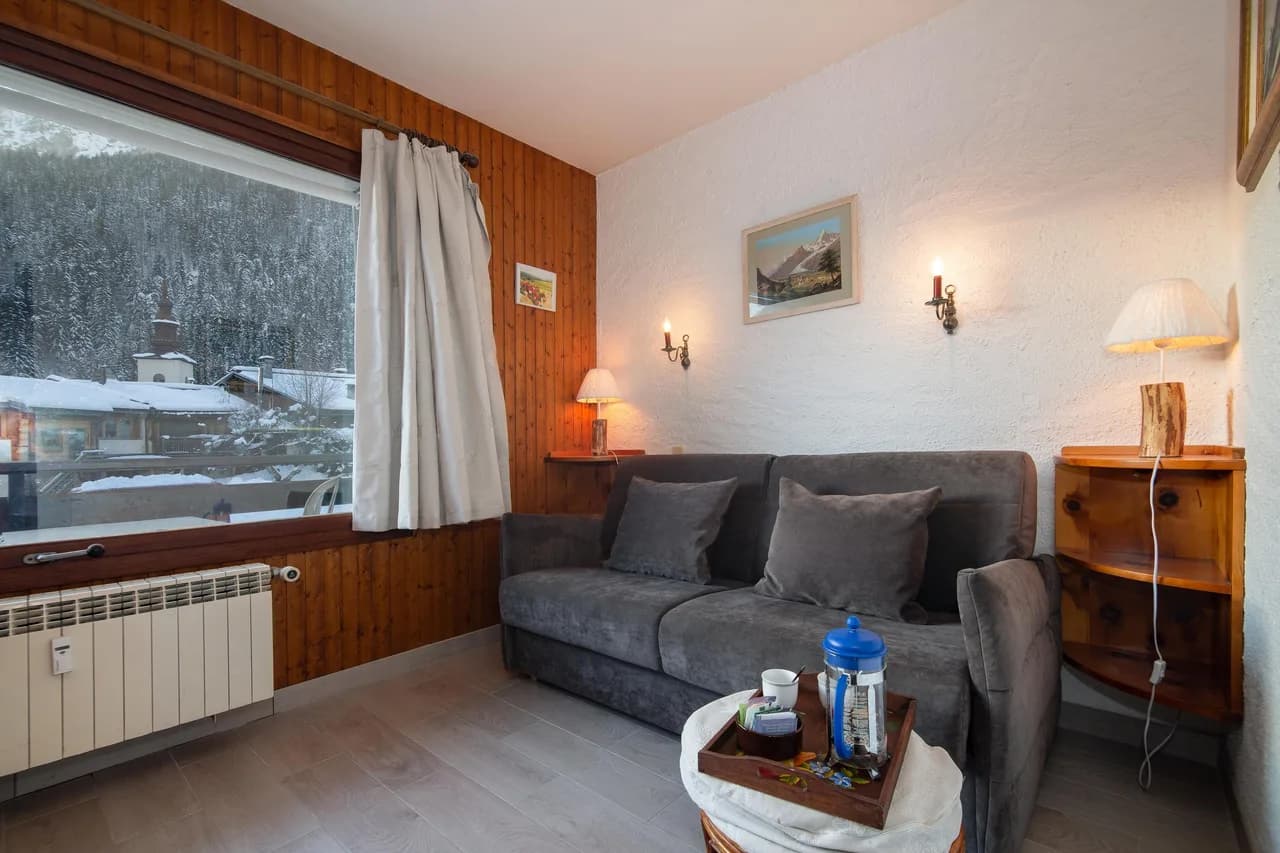 Résidence le Chardonnet D Studio mit Gemeinschaftspool & Panoramablick, Foto 3