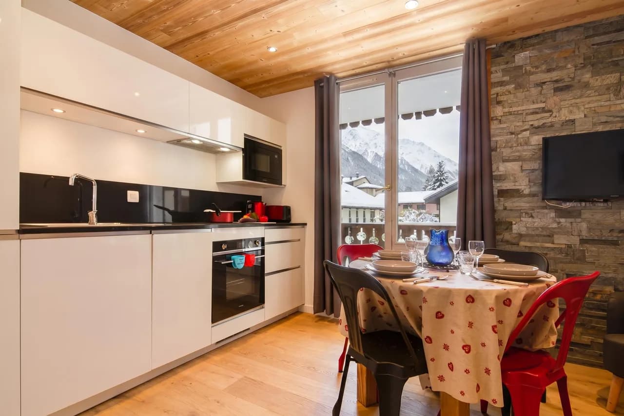 Cham Sud Chailloud202 Zu Fuß zur Aiguille du Midi | 2BR Balkon, Foto 3