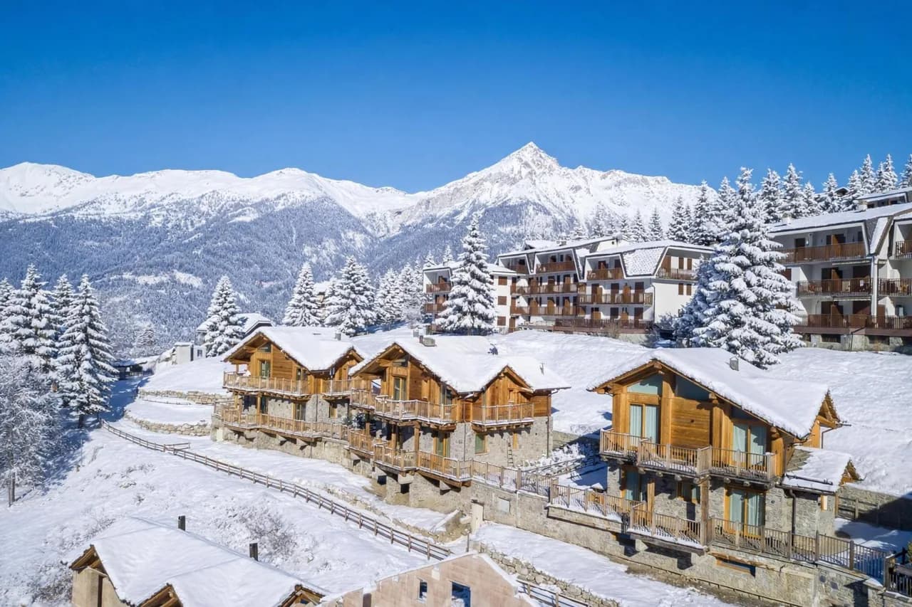 Chalet Merveille Ski In - Ski Out for 9