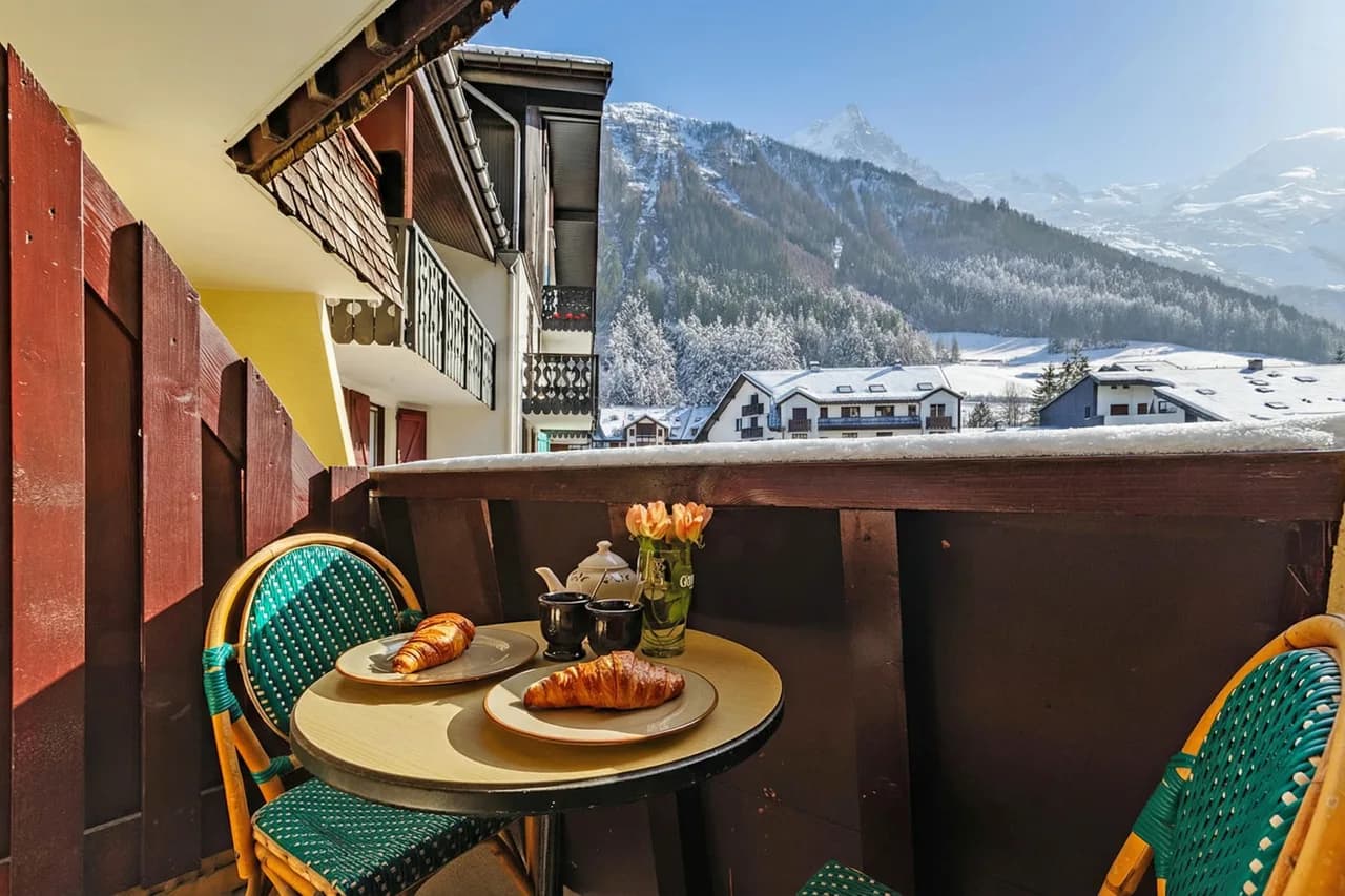 Cham Sud Chez Loulou Studio w/ Mont Blanc View photo 2