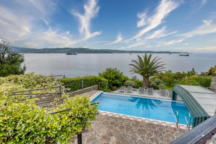 Debeli Rtič Studio 1 - Pool & Sea View
