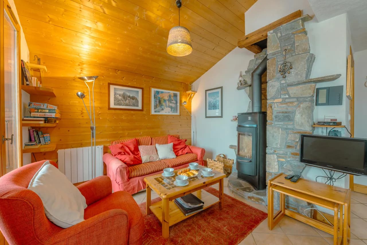 Duplex Alpin avec Balcon & Cheminée, photo 3